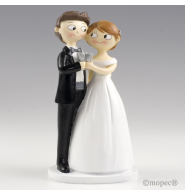Figura pastel brindis juntos Pop&Fun